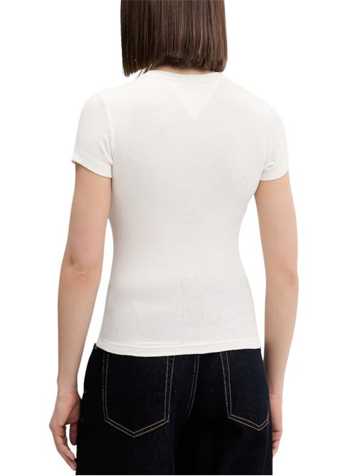 T-shirt slim fit a costine Tommy Jeans | DW0DW21849YBH
